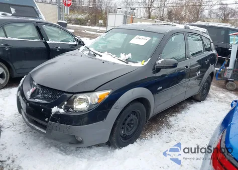 2003 Pontiac Vibe из США, поврежденный, VIN 5Y2SL62883Z459332